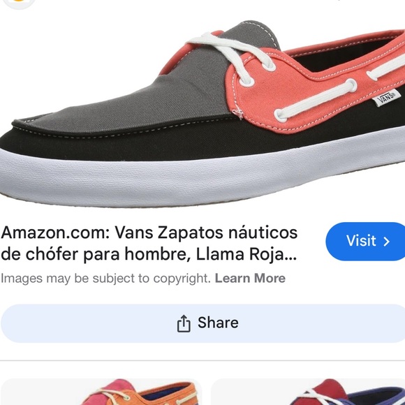 Men’s Vans Off The Wall Black, Gray & Red Surf Siders Sneakers . NWT! Sz 7.5 - Picture 2 of 9